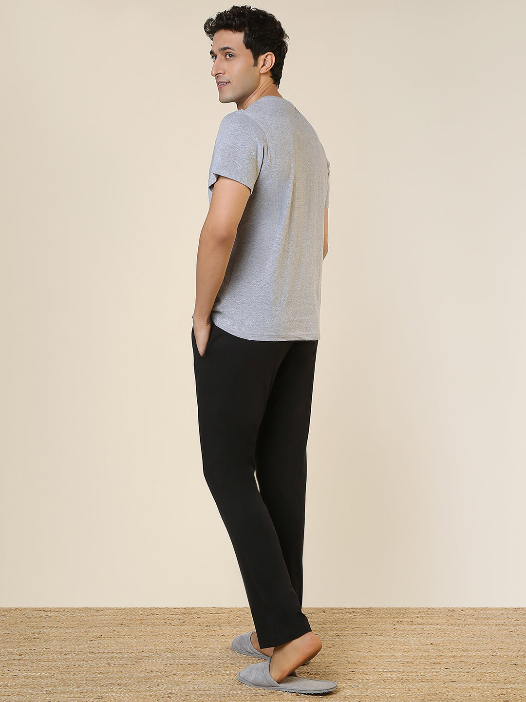 Sleepz Men Multi-Colour Solid Cotton Garment Kit