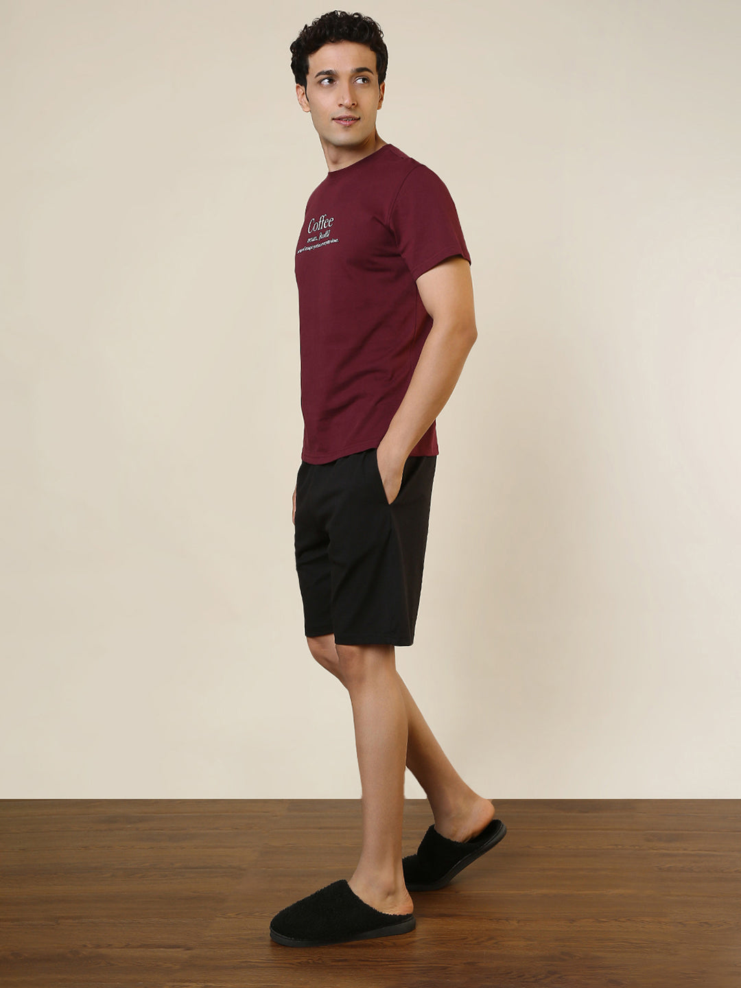 Sleepz Men Multi-Colour Printed Cotton Garment Kit