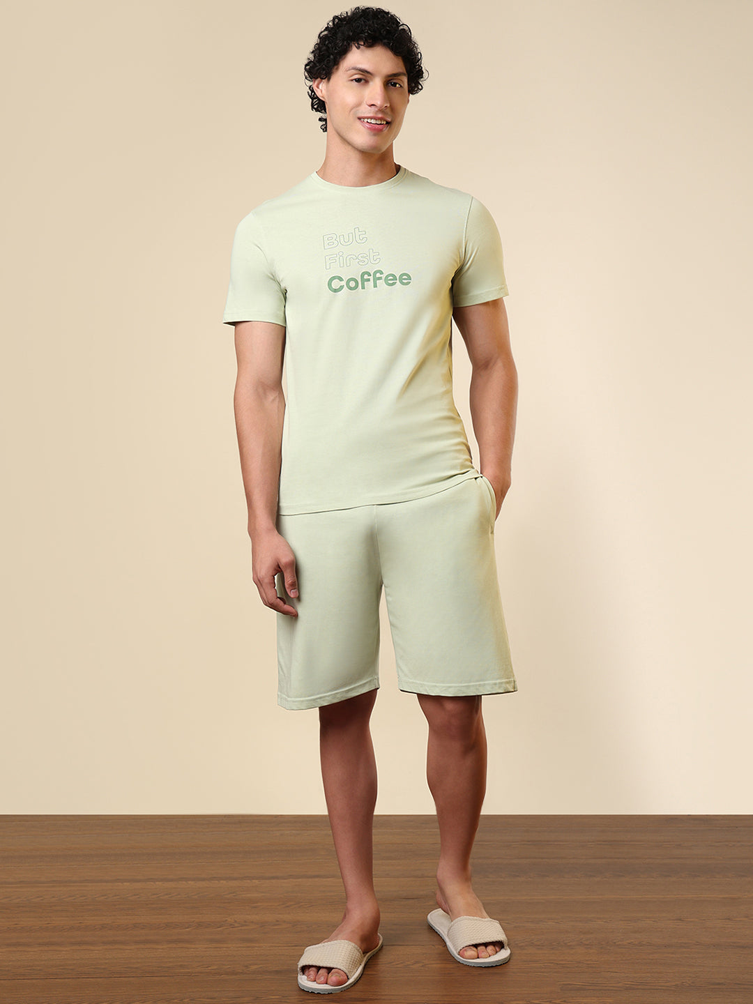 Sleepz Men Multi-Colour Solid Cotton Garment Kit