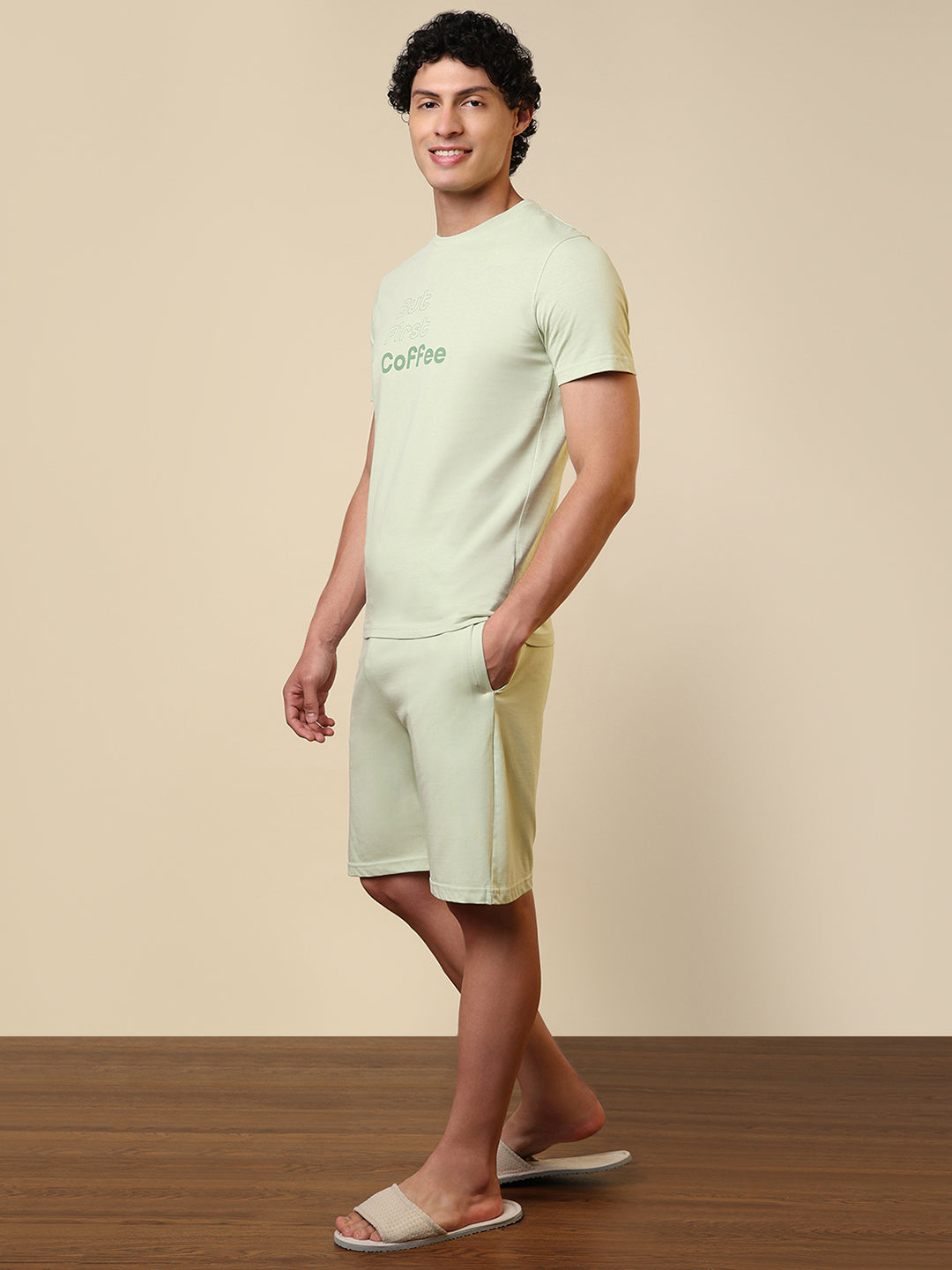 Sleepz Men Multi-Colour Solid Cotton Garment Kit