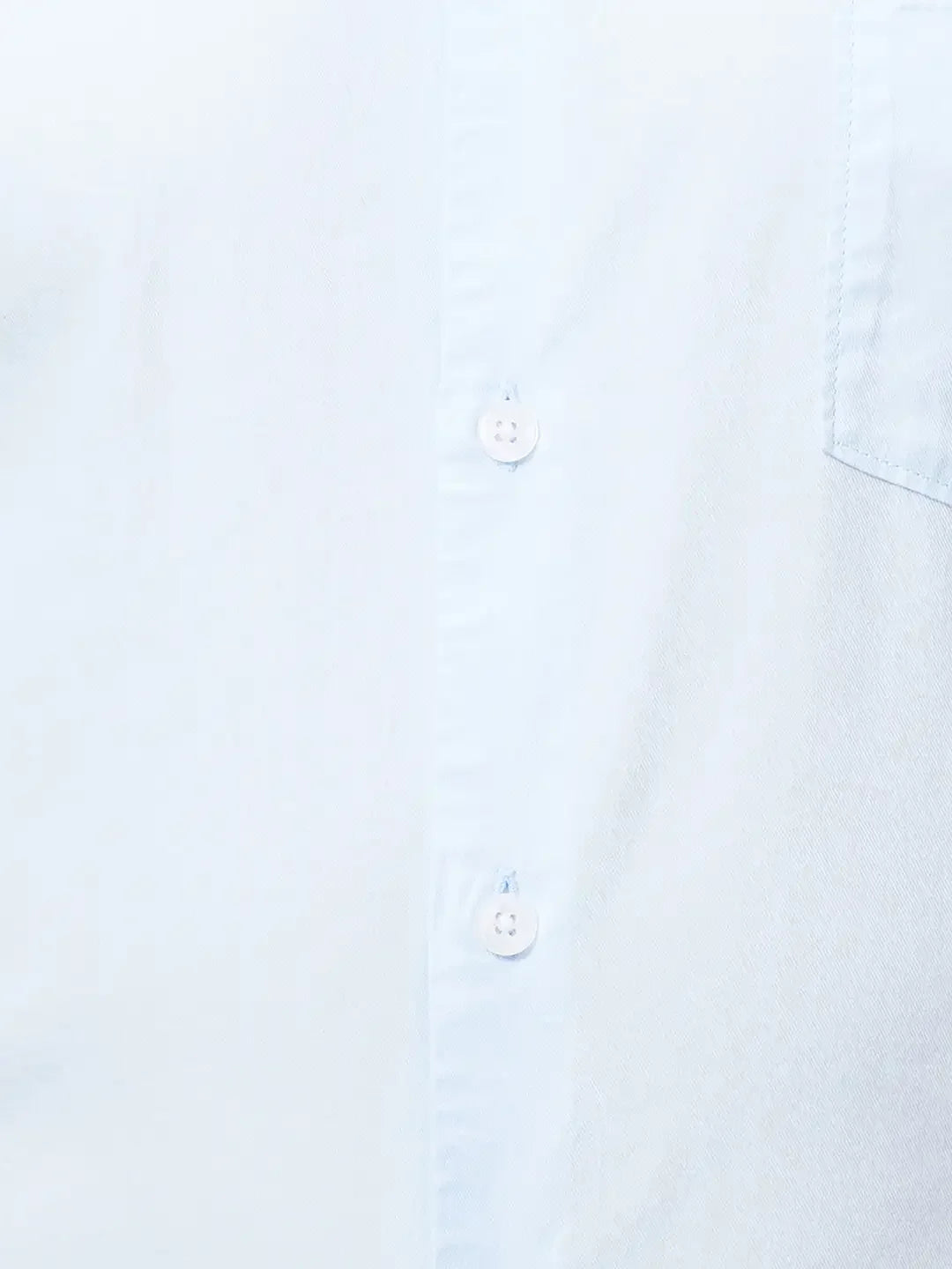 Park Avenue Men Blue Solid Slim Fit Cotton Shirts