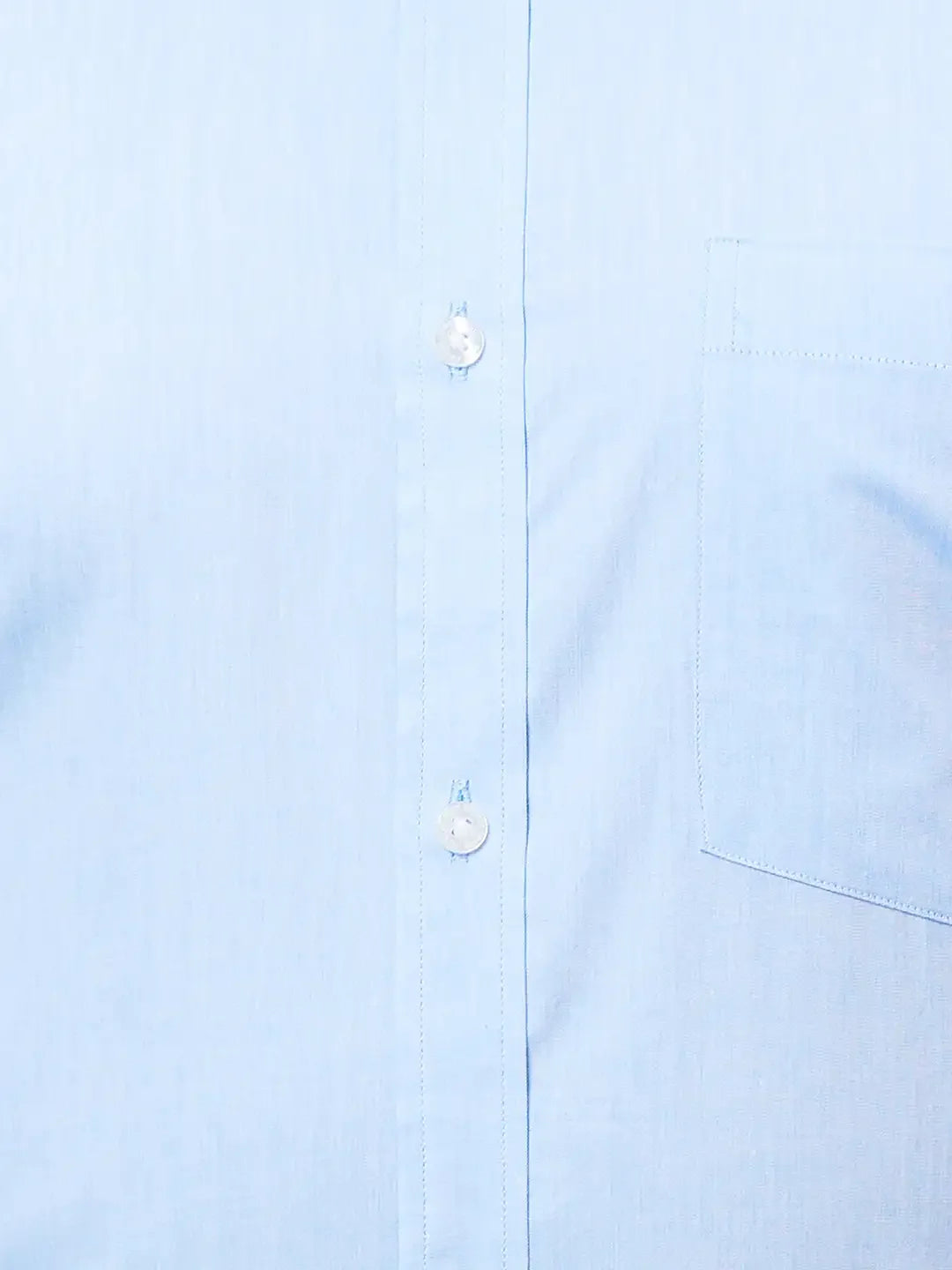 Park Avenue Men Blue Solid Slim Fit Cotton Cutaway Collar Shirt