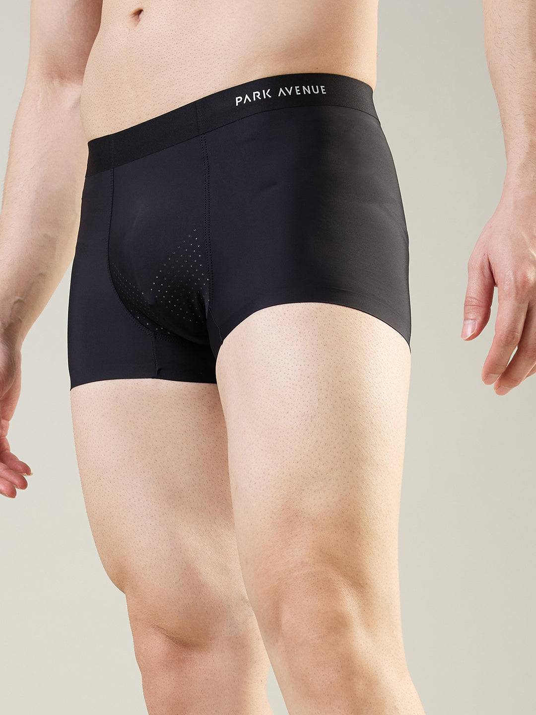 Park Avenue Men Black Polyamide Blend Trunk