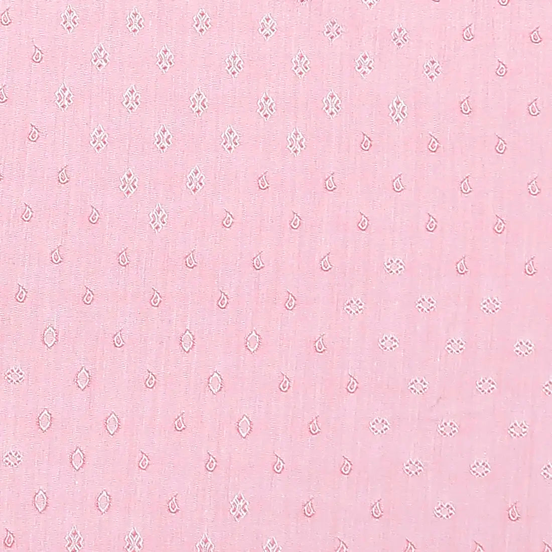 Raymond Men Pink Jacquard Contemporary Fit Cotton Casual Shirt