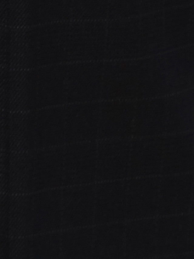 Raymond Black Solid Slim Fit Polyester Blend Trouser