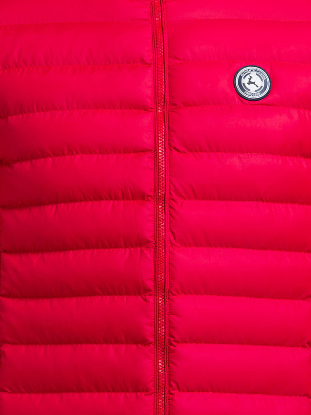 Parx Men Red Solid Polyester Jacket
