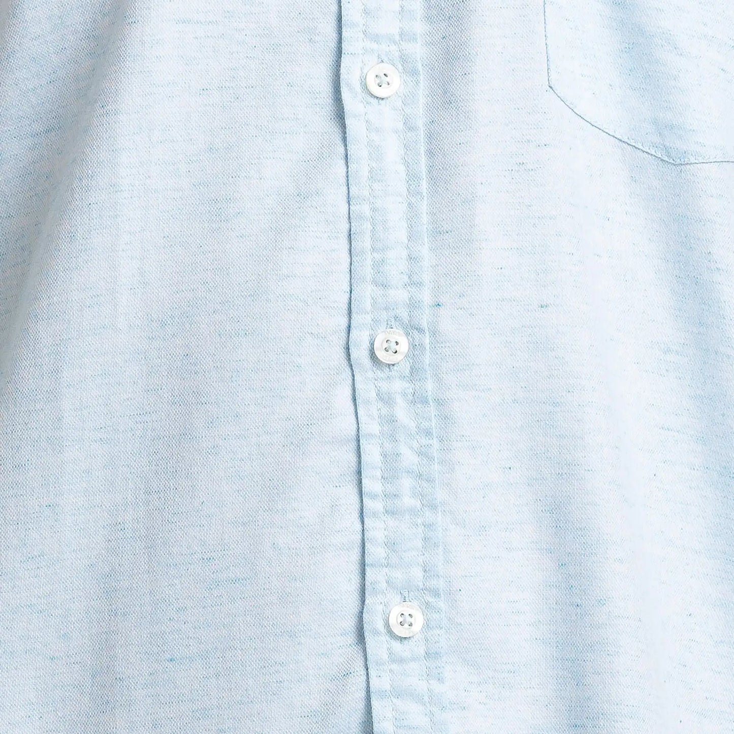 Men Blue Slim Fit Solid Cotton Blend Full Sleeve Shirts