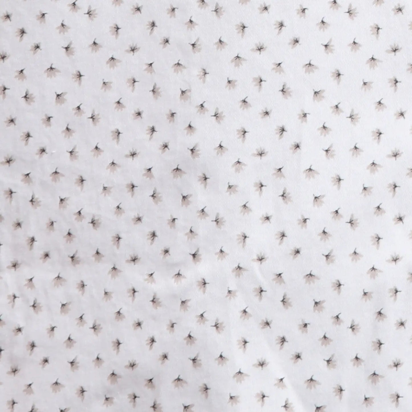 Men White Slim Fit Print Cotton Full Sleeves Cutaway Collar Shirts