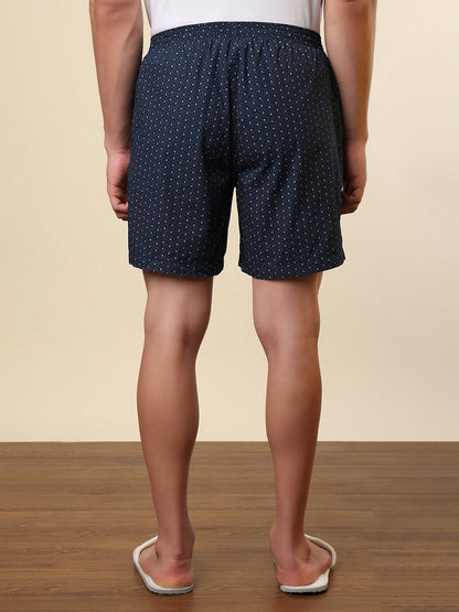 Sleepz Men Multi-Colour Printed Regular Fit Cotton Boxer