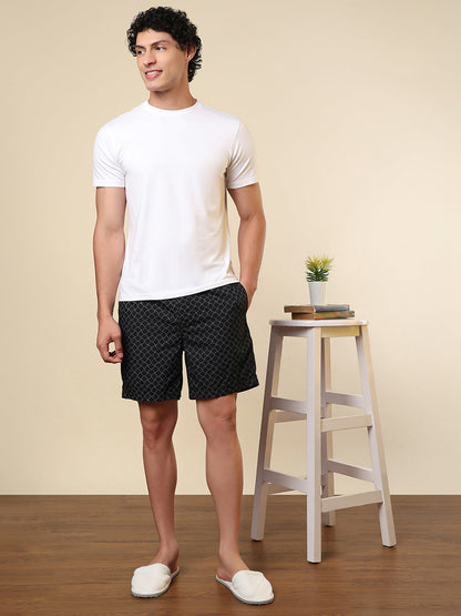 Sleepz Men Multi-Colour Printed Regular Fit Cotton Boxer