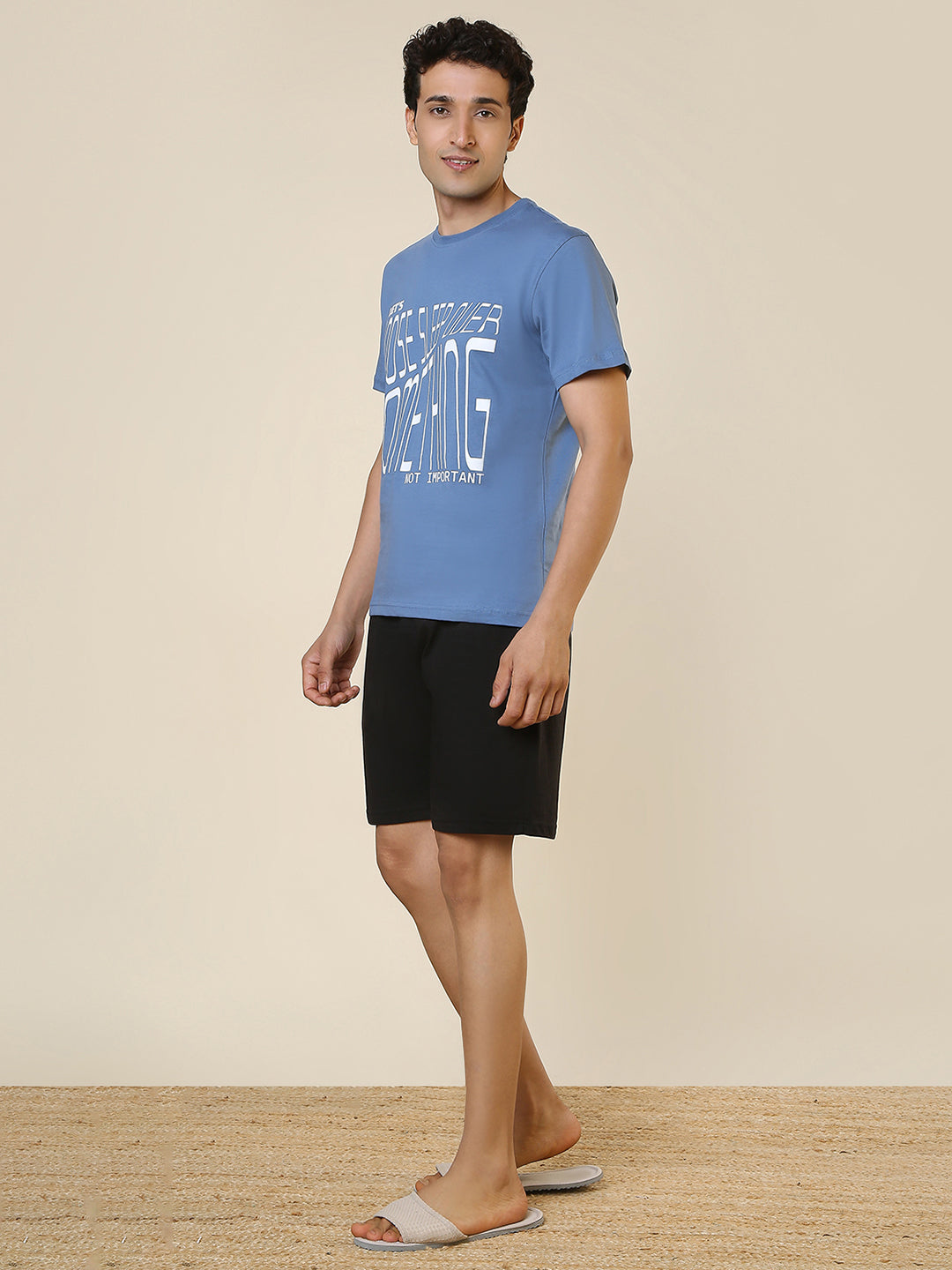 Sleepz Men Multi-Colour Printed Cotton Garment Kit