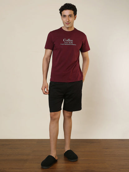 Sleepz Men Multi-Colour Printed Cotton Garment Kit