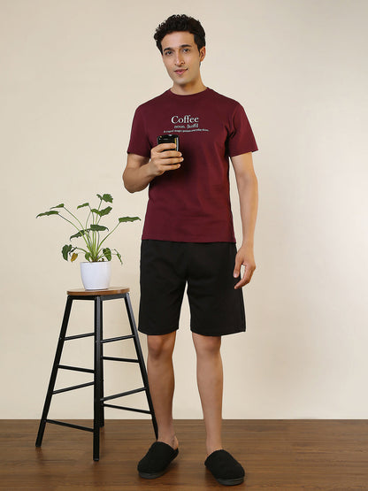 Sleepz Men Multi-Colour Printed Cotton Garment Kit