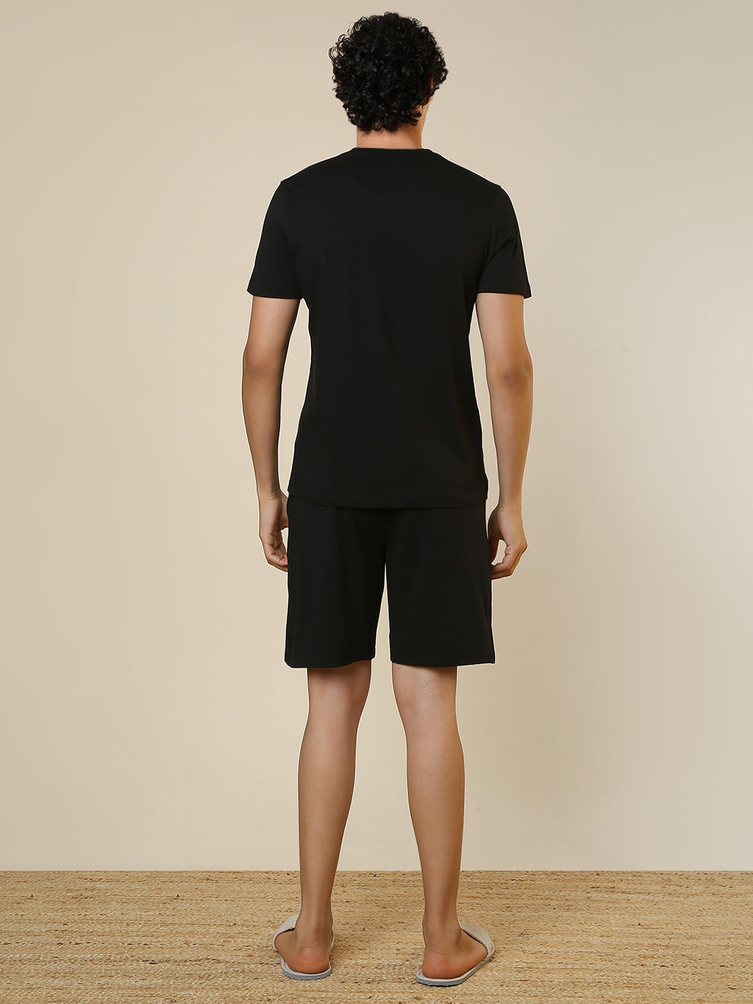 Sleepz Men Multi-Colour Solid Cotton Garment Kit