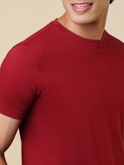 Sleepz Men Red Solid Cotton Garment Kit
