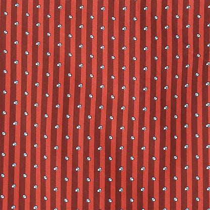 Men Red Tailored Fit Print Cotton Full Sleeve Shirts