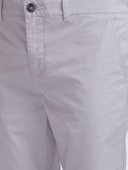 Colorplus Men Grey Solid Contemporary Fit Shorts