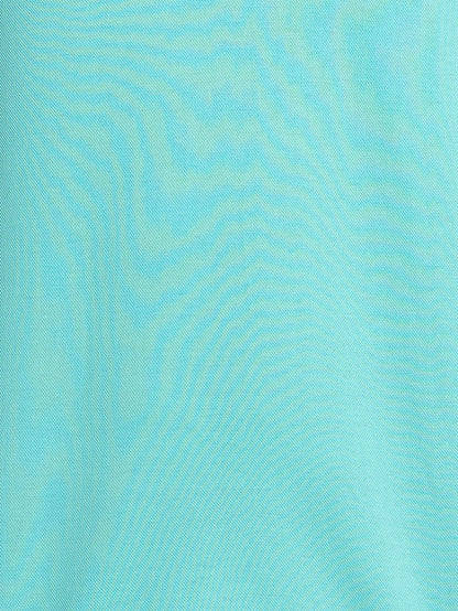 Colorplus Green Solid Tailored Fit Cotton T-Shirt