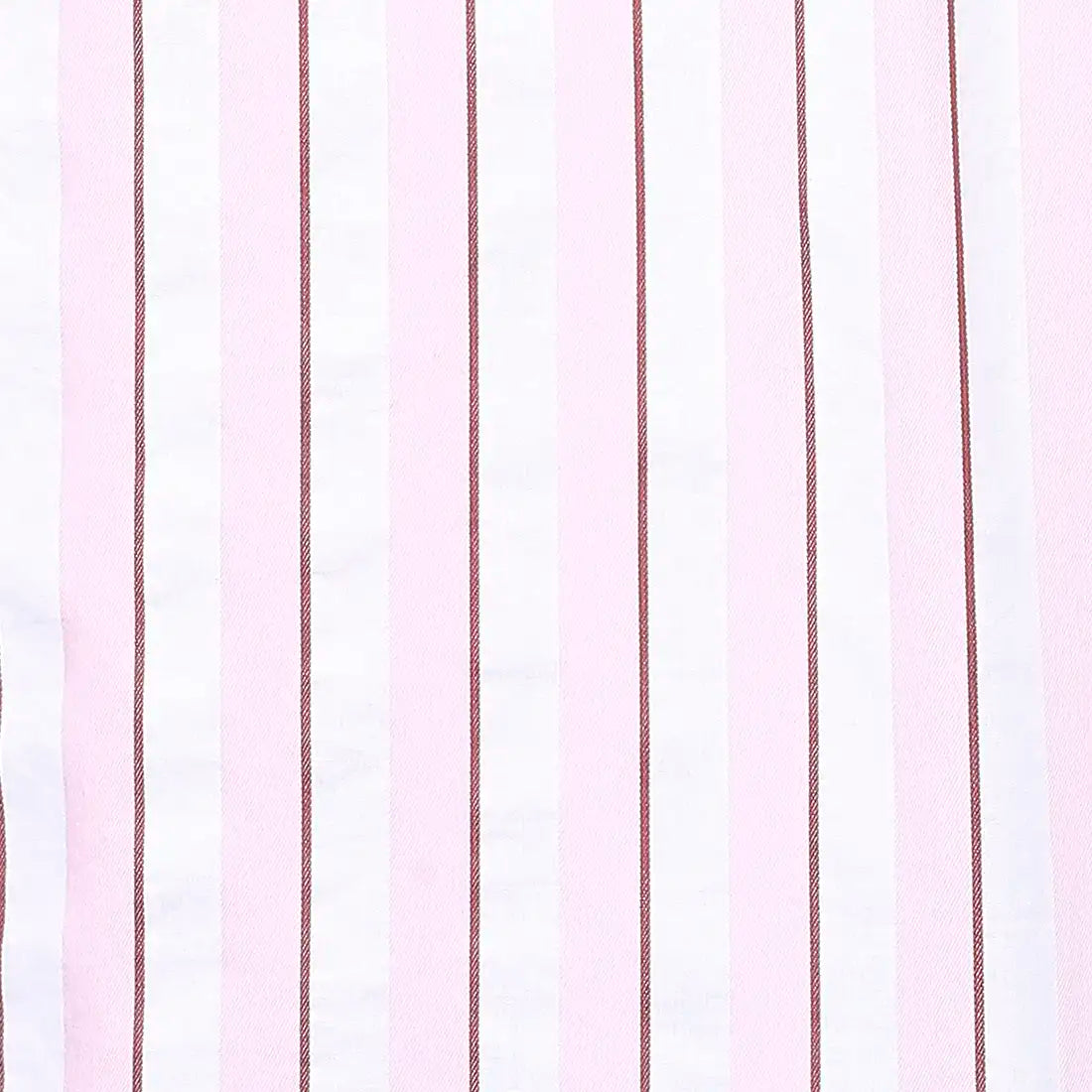 Park Avenue Men Pink Striped Slim Fit Cotton Casual Shirt