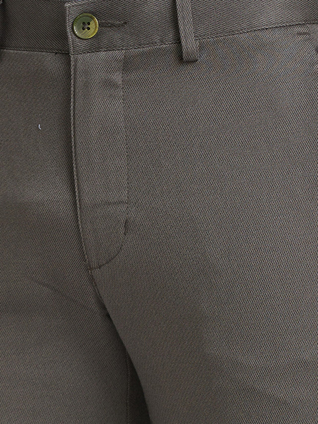 Park Avenue Green Printed Neo Fit Cotton Blend Trouser