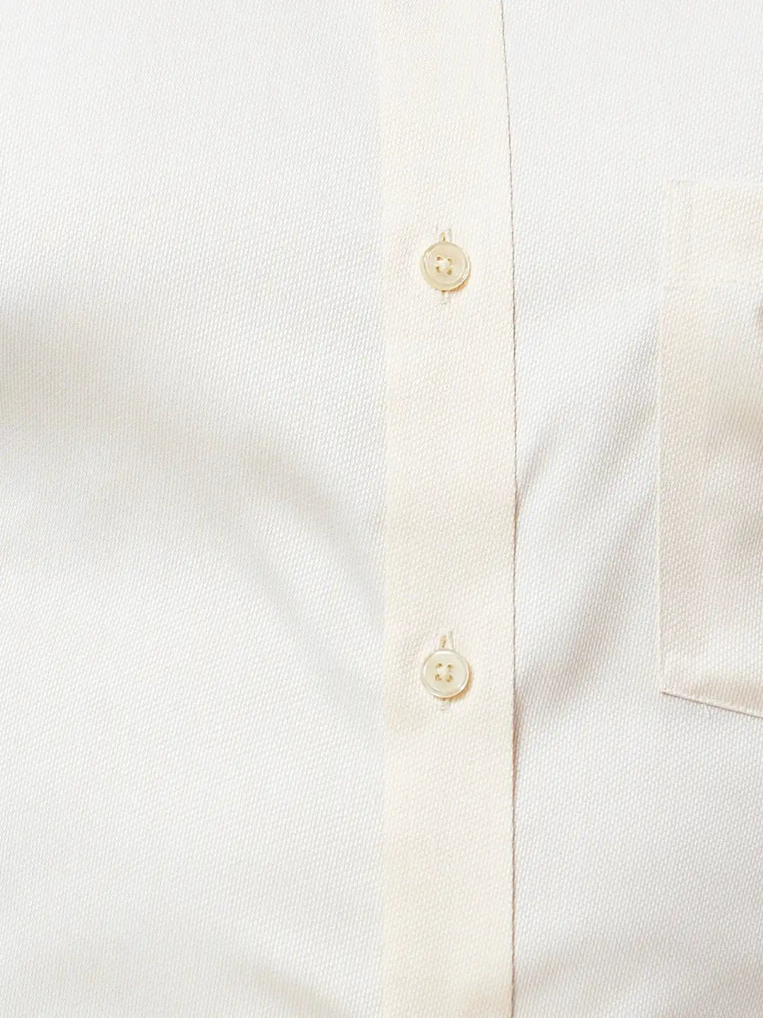 Park Avenue Men Yellow Structured Regular Fit Cotton Formal Shirt