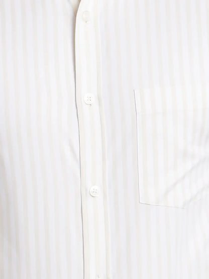 Park Avenue Men Brown Regular Fit Cotton Formal Shirt