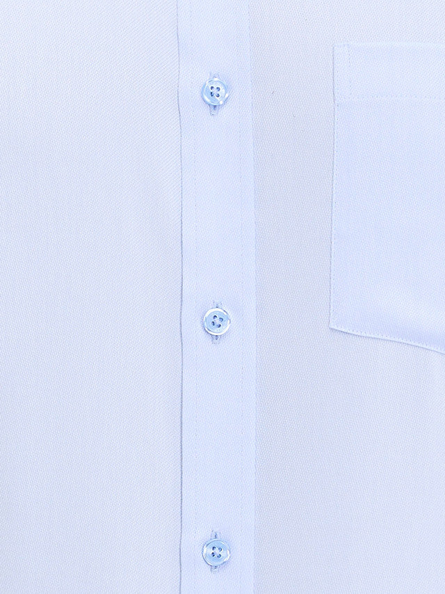Park Avenue Blue Structure Regular Fit Full Sleeve Cotton Shirt