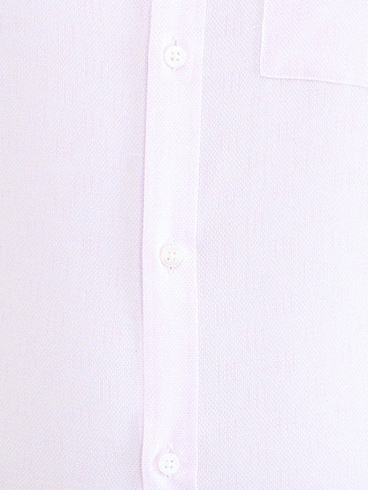 Park Avenue Purple Structure Slim Fit Cotton Formal Shirt
