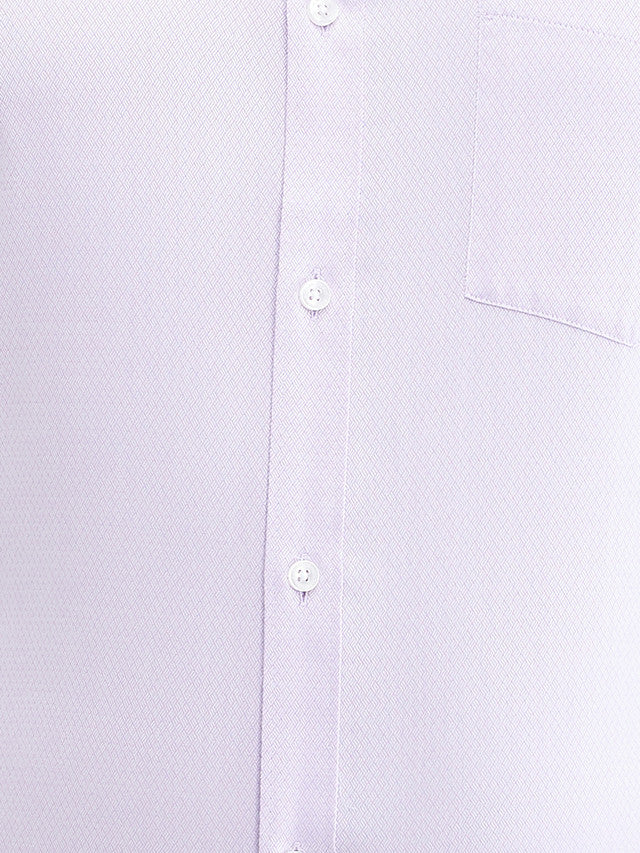Park Avenue Purple Structure Slim Fit Cotton Formal Shirt