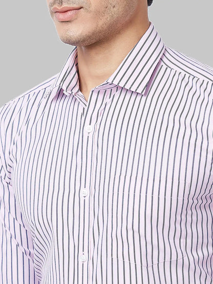 Men Red Slim Fit Solid Cotton Blend Shirts