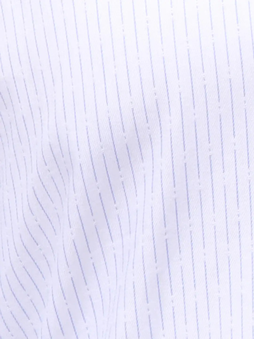 Park Avenue Men Blue Slim Fit Stripe Cotton Shirts