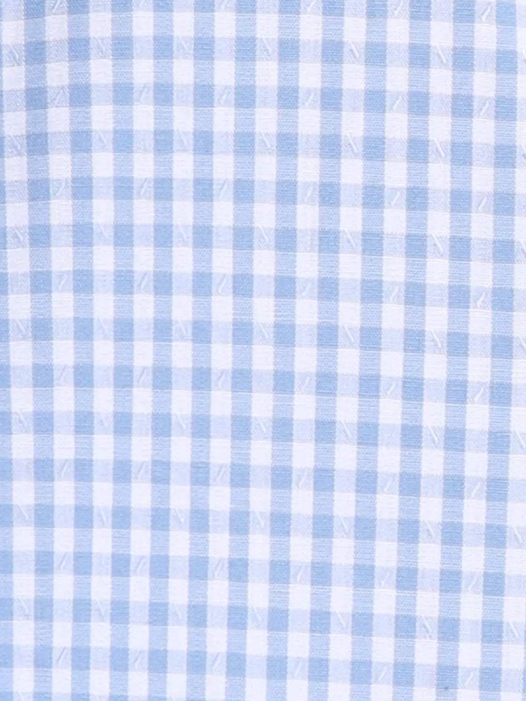 Park Avenue Men Blue Slim Fit Checks Cotton Shirts