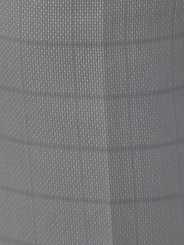 Park Avenue Men Grey Checkered Super Slim Fit Trouser