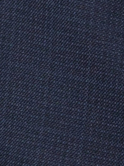 Park Avenue Men Blue Structure Smart Fit Polyester Blend Trousers