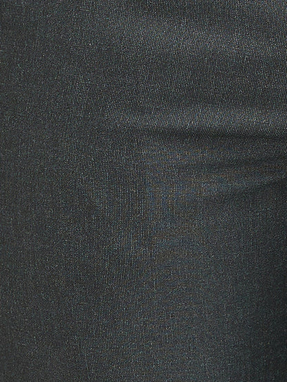 Park Avenue Grey Stripe Regular Fit Polyester Blend Trouser