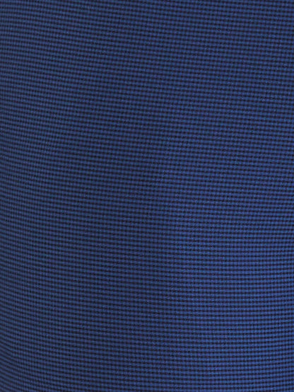 Raymond Blue Checks Slim Fit Terry Rayon Blend Trouser