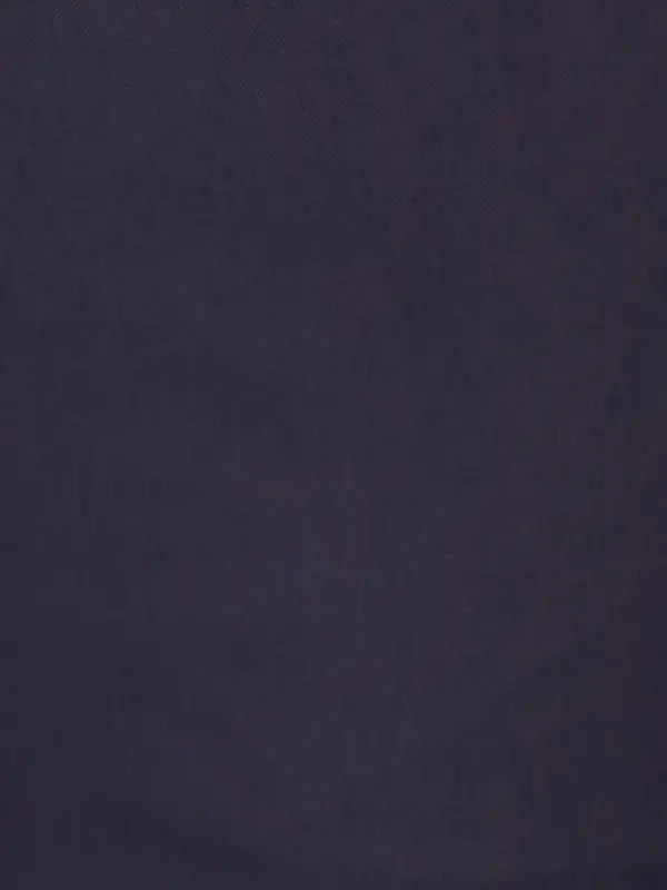 Men Violet Slim Fit Solid Polyester Blend Trouser