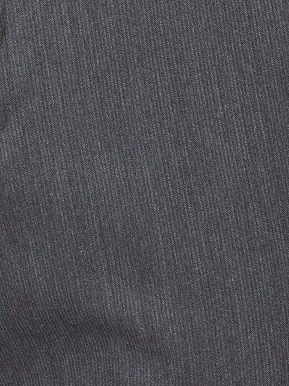 Raymond Grey Stripe Slim Fit Polyester Blend Trouser