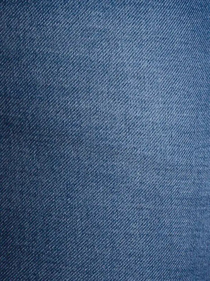 Men Blue Slim Tapered Fit Dobby Cotton Blend Jeans