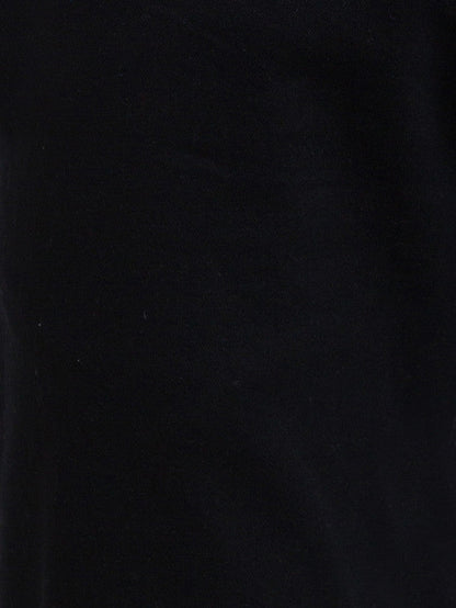 Parx Black Jacquard Slim Tapered Fit Cotton Blend Jeans