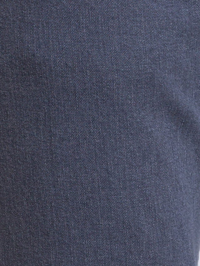 Parx Grey Jacquard Slim Fit Cotton Blend Jeans