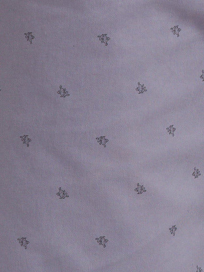 Parx Men Grey Printed Regular Fit Shorts