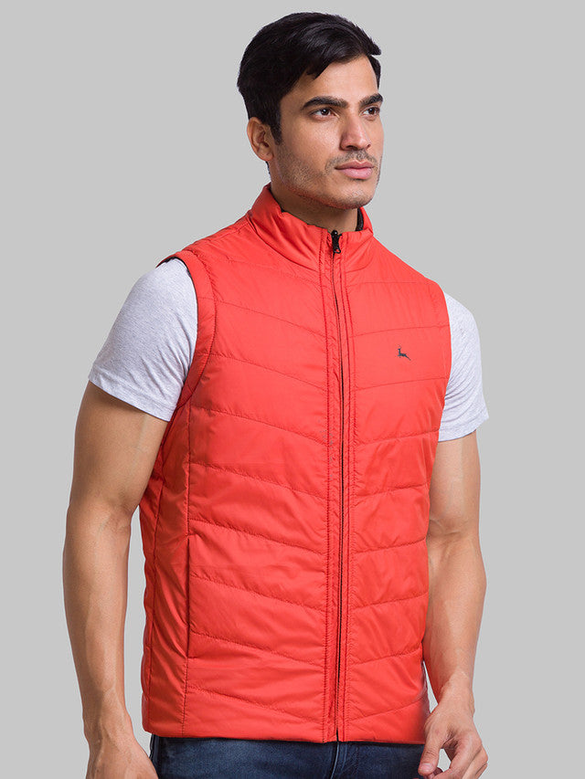 Parx Men Black Solid Polyester Jacket