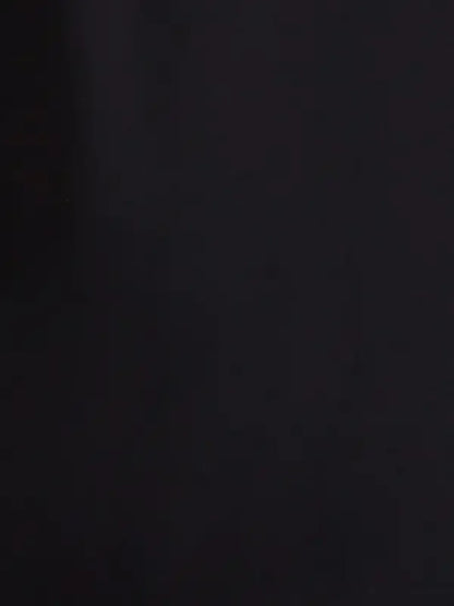 Men Black Slim Fit Solid Polyester Blend Full Sleeve Shirts