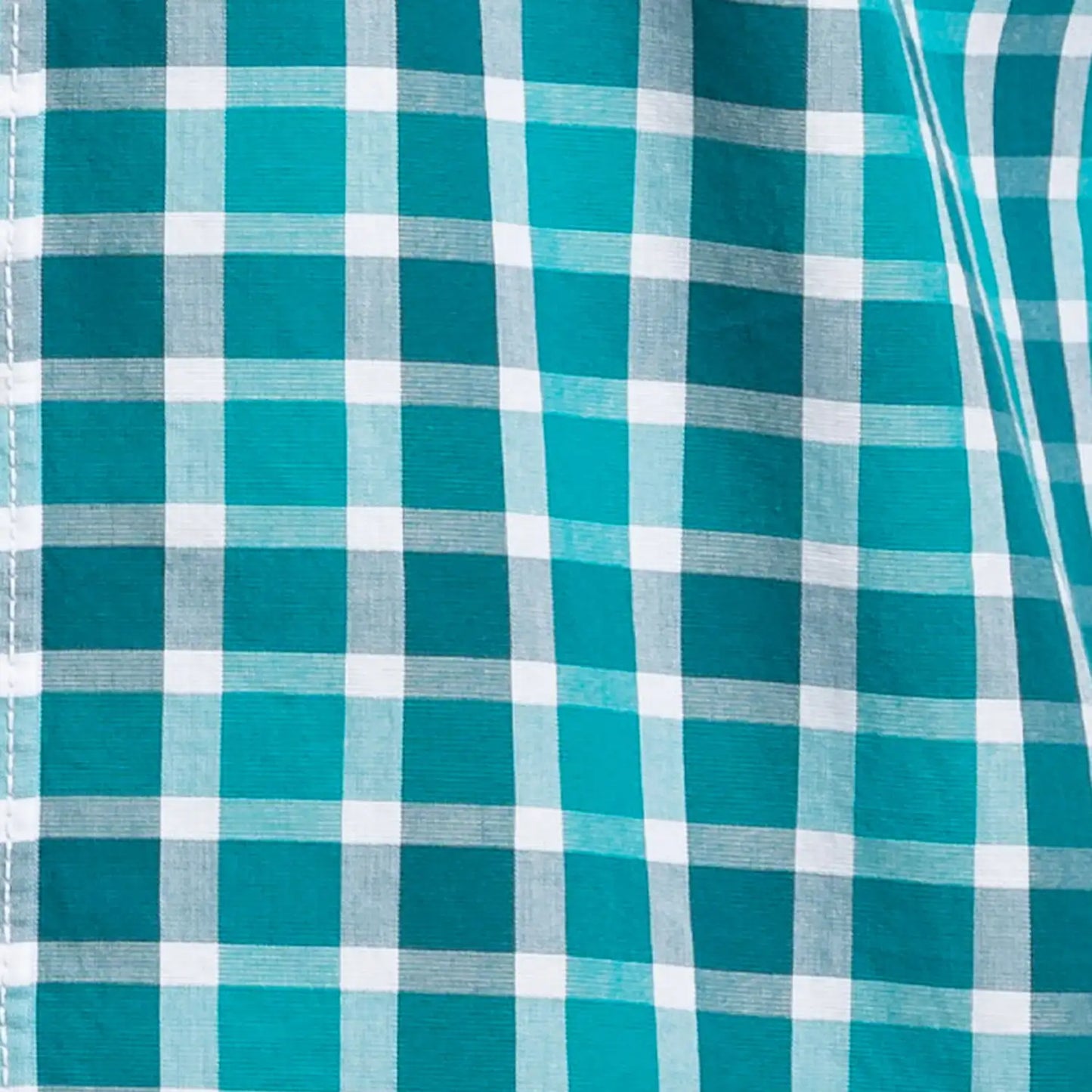 Men Green Slim Fit Checks Cotton Full Sleeve Shirts