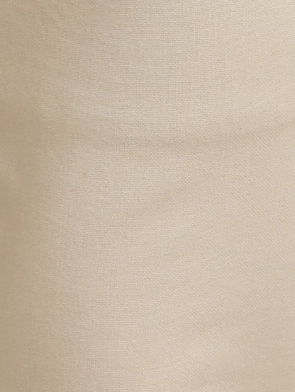 Parx Men Brown Solid Super Slim Fit Trouser