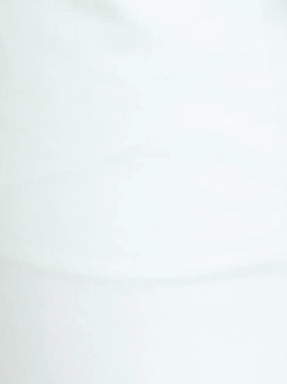 Men Green Lrt Fit Solid Cotton Blend Trouser