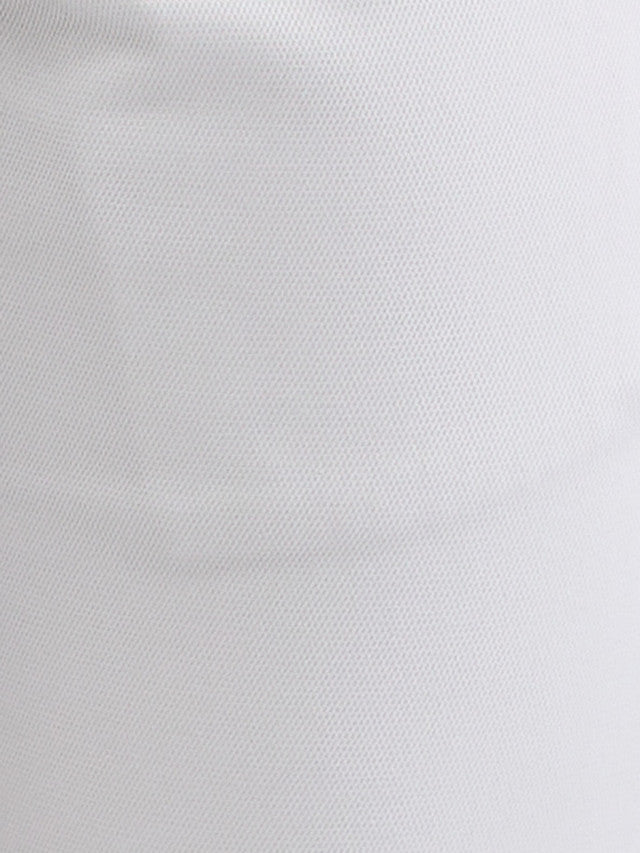 Parx Grey Solid Low Rise Tapered Fit Cotton Blend Trouser