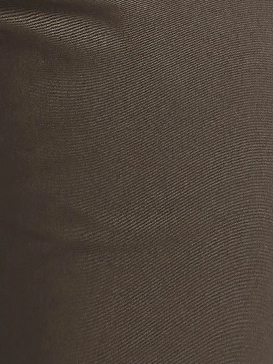 Parx Men Green Low Rise Tapered Fit Solid Cotton Blend Trouser