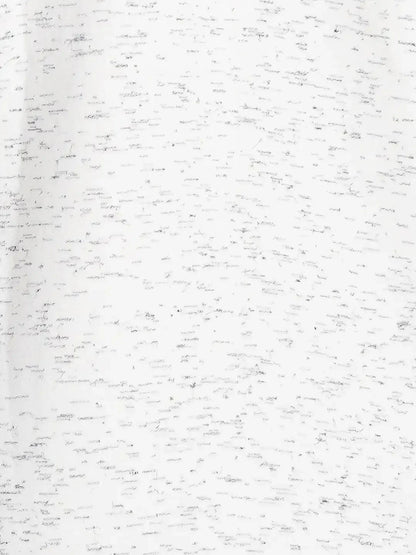 Men White Regular Fit Print Cotton Polyester Blend Sweatshirts
